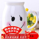 貝瑟斯陶瓷馬克杯笑臉牛奶杯水杯早餐杯 喝茶水杯咖啡杯cup可愛(ài)超萌杯子