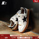 STARTER新年禮物德訓鞋運動(dòng)鞋涂鴉德訓鞋女鞋秋冬樊振東同款休閑鞋男鞋子 白色 （建議腳背寬/高拍大一碼） 38