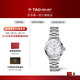 泰格豪雅TAG Heuer瑞士手表卡萊拉系列時(shí)尚日歷背透女士機械腕表 日歷表鋼帶WBN2412.BA0621
