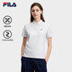 FILA 斐樂官方短袖POLO衫女2026夏季時尚T恤商務通勤涼感透氣運動t恤