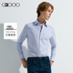 G2000【易打理/抗皺/條紋】男裝秋冬商場(chǎng)同款棉質(zhì)混紡長(cháng)袖襯衫.
