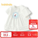 巴拉巴拉寶寶短袖t恤女童上衣2025夏裝甜美時(shí)尚208225117032