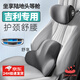 巫記適用于吉利汽車(chē)頭枕護頸枕星瑞星越l繽越cool博越I帝豪車(chē)枕頭靠枕 博越/博越L專(zhuān)用 灰色一套