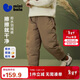 迷你巴拉（minibala）[真心絨]男女童寶寶羽絨褲拒水絨三防假兩件腳口褲子