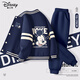 迪士尼（Disney）童裝兒童春季套裝2026新款女童美式棒球服上衣潮酷男童外套運動(dòng)褲