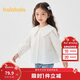 巴拉巴拉童裝女童長(cháng)袖襯衫白襯衣2025春新款上衣【商場(chǎng)同款】201125102001