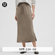 lululemon丨Softstreme? Bound to Bliss 女士長(cháng)款半身裙 LW8AGWS 深卡其 XXS /2