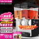 樂(lè )創(chuàng  )（lecon）飲料機商用冷飲機多功能果汁機全自動(dòng)制冷機飲料自助 KK18JLR-2 雙缸雙溫攪拌【多款式可選】