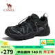 駱駝（CAMEL）城野3代運動(dòng)登山戶(hù)外徒步休閑鞋男情侶款 G16S852002 黑色 43