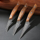 十八子作食品雕刻刀具 雕花刀菜品水果雕刻刀 專(zhuān)業(yè)廚師雕刻刀三件套 SDF-3