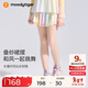 moodytiger【仙女家族】女童短裙速干涼感夏季兒童半身裙高腰輕薄透氣運動(dòng)裙