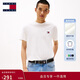 TOMMY JEANS【純色純棉】春夏男裝平紋針織潮流刺繡休閑內搭短袖T恤上衣