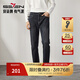 柒牌牛仔褲男春夏時(shí)尚休閑水洗中青年長(cháng)褲子1290 深灰 29