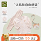 拉比（Labi Baby）嬰兒衣服新生兒長(cháng)袖內衣套裝春秋季寶寶睡衣男女童秋衣秋褲純棉 熊baby全開(kāi) 73