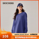 斯凱奇（Skechers）新年禮物長(cháng)袖秋冬男女同款柔軟舒適寬松休閑透氣百搭時(shí)尚L325U095