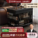 法莎蒂茶幾折疊多功能小桌子小戶(hù)型客廳邊柜可移動(dòng)推車(chē)沙發(fā)邊幾 【黑色】可移動(dòng)折疊小推車(chē)邊幾