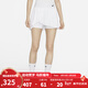 耐克（NIKE）女子短裙夏季速干褶裥網(wǎng)球運動(dòng)半身裙不對稱(chēng)百褶裙(含打底) DR6850-100 M