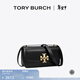 Tory Burch湯麗柏琦【季末禮遇】ELEANOR 小號翻蓋斜挎肩背法棍包TB 158734 黑色 001 OS
