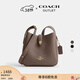 蔻馳（COACH）【禮物】【專(zhuān)享直降】奧萊女士女包HADLEY迷你多功能斜挎包單肩包 IM/深褐色