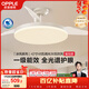 歐普照明（OPPLE）風(fēng)扇燈42寸全光譜1級能效智能控制80瓦 餐廳臥室吊燈 冰風(fēng) 包安裝