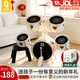 俏娃寶貝（QIAO WA BAO BEI）生日禮物大白金架子鼓兒童玩具初學(xué)3-6歲入門(mén)爵士鼓打鼓樂(lè )器新年