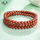 瑯清正宗涼山南紅瑪瑙手串收藏級手鏈馬年本命年送老婆節日禮物108顆
