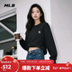 MLB衛衣女男女小LOGO圓領(lǐng)百搭套頭衛衣25新款3AMTB0154-50BKS-L