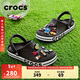 卡駱馳（CROCS）貝雅卡駱班洞洞鞋|205089 黑色/白色-066   43 (270mm)  