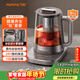 九陽(yáng)（Joyoung）養生壺1.5L家用全鈦系列0重金屬恒溫壺 鈦茶籃鈦發(fā)熱盤(pán)鈦內蓋煮茶器 花茶壺多段保溫電熱水壺WY911