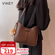 viney水桶包包女包牛皮斜挎包輕奢品牌單肩包生日禮物高級感送女友老婆