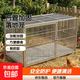 京東快遞大號雞籠家用室外鍍鋅防雨防黃鼠狼自動(dòng)清糞雞鴨鵝貓狗籠 【鍍鋅加粗方鋼】200*58*62cm【側開(kāi)門(mén)+天窗】