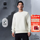 海瀾之家（HLA）衛衣男運動(dòng)三體聯(lián)名系列柔軟長(cháng)袖男秋季 米白9B XL 180/96A 推薦151~164斤