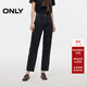 ONLY2025秋季新款高腰收腹顯瘦九分錐形褲牛仔褲女|125149009 J09 深牛仔灰色 S (160) 64A