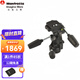 曼富圖（Manfrotto）808RC4三維云臺液壓阻尼影棚攝影拍照專(zhuān)業(yè)單反相機三腳架鋁合金三向云臺風(fēng)景人像工業(yè)測量?jì)x器臺