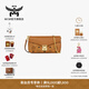 MCM【情人節禮物】【早春新品】TRACY 迷你時(shí)尚簡(jiǎn)約手包通勤斜挎包 干邑色 迷你