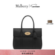 MULBERRY【禮物】/瑪葆儷Bayswater手提包單肩通勤女包 黑金色 A217