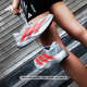 adidas adizero Evo SL W競速美學(xué)超輕馬拉松跑鞋女阿迪達斯 金屬銀/亮紅色/亮金屬鐵灰   37  