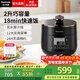 松下（Panasonic）電壓力鍋小型家用高壓鍋智能高壓電飯鍋多功能迷你1-2人高壓電飯煲全自動(dòng)2L容量P20A1 【 2L 】高壓無(wú)水烹飪P20A1-K