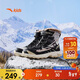 安踏兒童棉靴冬季棉鞋大童男童加絨保暖防滑雪地靴男童靴子A12446926
