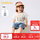 巴拉巴拉寶寶短袖套裝男童夏裝女童洋氣兩件套2025時(shí)尚清新萌208225119201