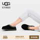 UGG春季女士舒適休閑純色平底編織鞋口一腳蹬包頭鞋明星同款 5955 BLK | 黑色 36 尺碼偏小，建議拍大一碼
