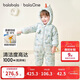巴拉巴拉balaOne嬰兒連體衣寶寶衣服2025冬裝羽絨服連帽鵝絨208425120212