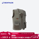 迪卡儂（DECATHLON）男裝馬甲戶(hù)外輕薄攝影背心夏天休閑多口袋釣魚(yú)網(wǎng)眼馬甲OVF 卡其灰 XL