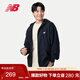 NEW BALANCE 外套男款休閑百搭戶(hù)外時(shí)尚舒適潮流衛衣MJ41501 BK L