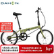 大行（DAHON）經(jīng)典D6折疊自行車(chē)20英寸6速成人休閑單車(chē) KBC061 青草綠 20英寸