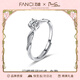 范琦（Fanci）【單戒集合】莫比烏斯環(huán)情侶戒指銀飾尾男戒紀念日禮物送女友 閃耀銀河-女戒