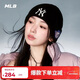 MLB帽子男女帽子25秋冬季新款毛線(xiàn)帽舒適針織帽3ABNV0556-50BKS-F