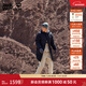 jackWolfskin狼爪情侶中長(cháng)款600蓬鵝絨戶(hù)外防風(fēng)羽絨服A62267 純黑色/6502 L 充絨量250G