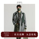 杰帝梵（J.D.V）男裝秋冬新品撞色格紋拼接休閑翻領(lǐng)寬松中長(cháng)款大衣外套WCO2410 彩格 S 170/92B