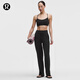 lululemon丨Groove 女士高腰闊腿褲 LW5IW3A 黑色 M